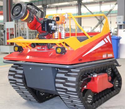 China RXR-M120D Robot Fire Fighter 8.5km/H Robotic Fire Fighting Vehicle for sale