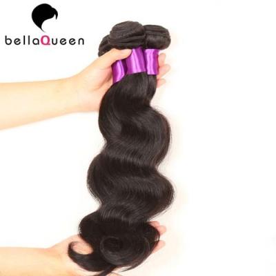 China Unprocessed 6a Grade Brazilian Body Wave Hair Bundles Natural Black for sale