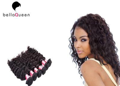 China Double Drawn Unprocessed Indian Curly Virgin Hair Extension , 100-105g for sale
