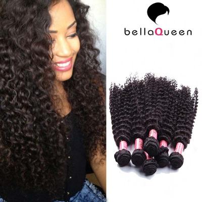 China Shedding Free Raw Unprocessed Peruvian Curly Hair Extensions 10 inch - 30 inch for sale