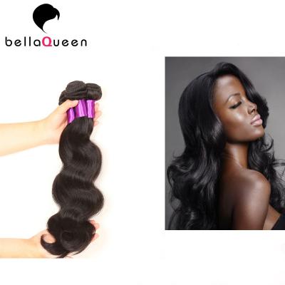 China Natural Color Pure Peruvian Body Wave Hair Bundles For Beauty Works for sale