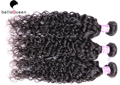 China Pure Color 6a Remy Hair Bouncy Curl Human Hair Weaving , Long Lasting for sale