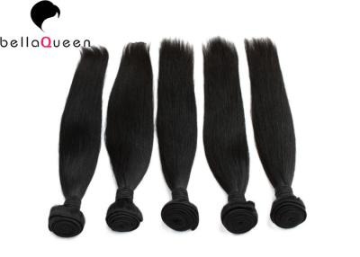 China BellaQueen 6A Remy  Indian Human Hair Extensions , Straight Human Hair Bundles for sale