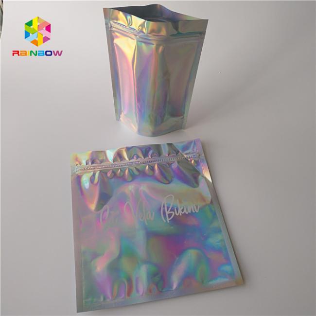 Customized Magnificent Hologram Laser k Bag For Cosmetics Packaging