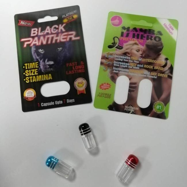 Slide Blister Insert Card,Male Enhancement Pills Packing,Sex Pill 3d Packing From Packaging Bags