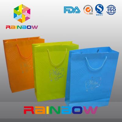 China Promotion Cutom Color Printing Customized Paper Bags / Gift Bag grease proof paper bag for sale
