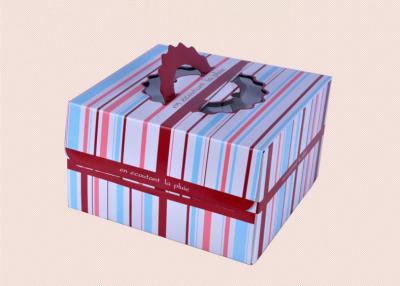 Китай Портативная коробка торта Paperboard, коробка печенья для магазина торта принимает вне обслуживание продается