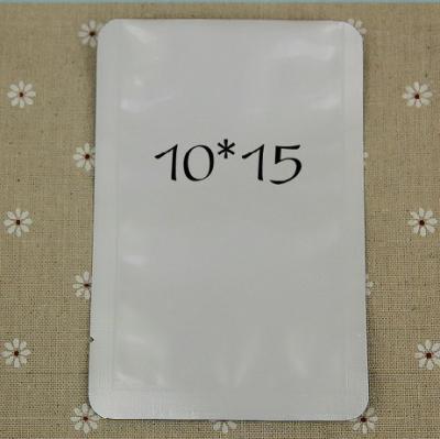 China Three Side White Foil Pouch Packaging Pouch For House Cleaning Tabet Packaging Pouch for sale