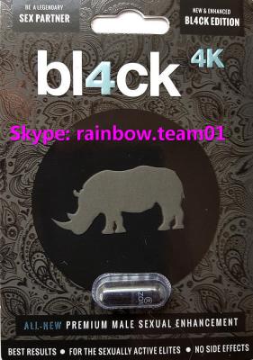 China RHINO BLACK 4K Blister Card Packing , Heat Seal Blister Packaging Label Available for sale