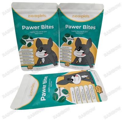 China 100% Biodegradable kraft paper bags for Pet Food Packaging Pet Food Storage Pack for sale