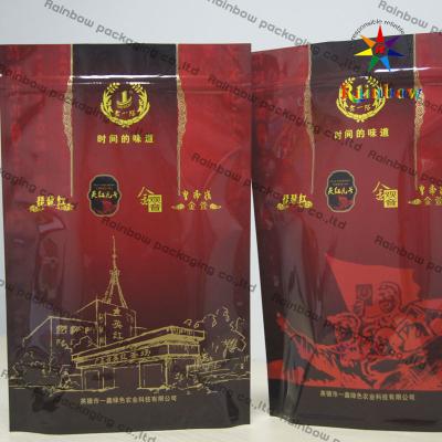 China Light weight Aluminum Foil Stand Up Pouches With k For Food for sale