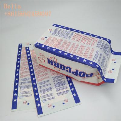 China Microwave Popcorn Snack Bag Packaging for sale