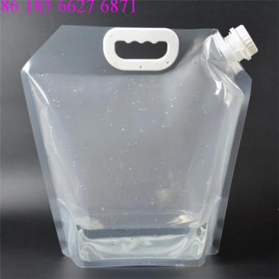 China Outdoor Sports Plastic Pouches Packaging , 3 Gallons Folding Water Storage Bag for sale