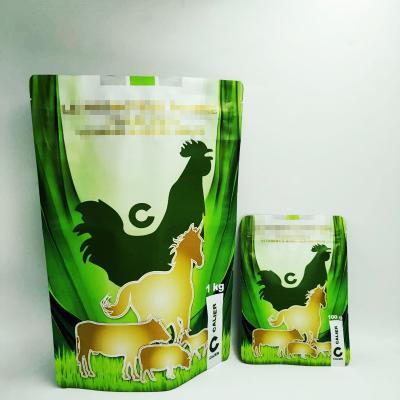 China Printing Color Stand Up Pouches For Chicken / Duck / Cow Food Packaging for sale
