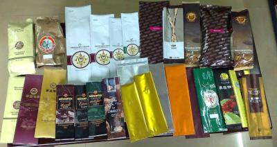 PET / AL / PE Coffee Foil Bag Packaging with CMRK or Pantone Printing