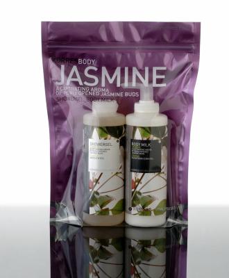 mylar comestic packaging bag with zipper