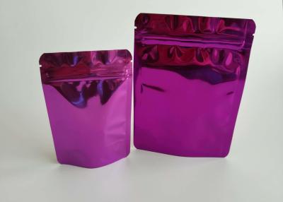China Flat Beeswax Candle Stand Up Zipper Pouch Bags , Heat Seal Packaging Bags Customized for sale