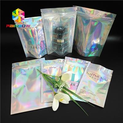 中国 宝石類のネックレスのブレスレットのための化粧品のレーザー光線写真構造袋の虹色の小さい磨き粉 販売のため