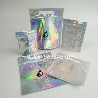 China Gravure Printing Foil Pouch Packaging Glossy Body Scrub Bags With Zipper / Clear Window for sale