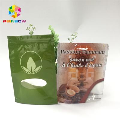 China Resealable Custom Printed Stand Up Pouches Aluminum Foil Zip Lock Plastic Bag for sale