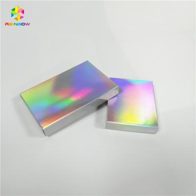 China Caja de empaquetado del laser del holograma de la barra de labios de la caja de papel de los cosméticos del holograma para el regalo en venta