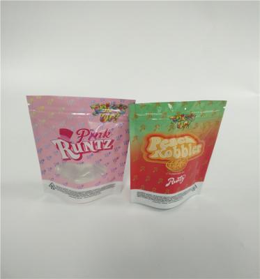 China One Pound Aluminum Foil Bags Custom Mylar Zipper Smell Proof Rotogravure Printing for sale