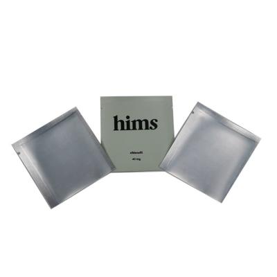 China Bolsas plásticas de la muestra de los bolsos del acondicionamiento de los alimentos del papel de aluminio del sellado caliente pequeñas para el polvo en venta