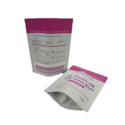 China Zipper Top Resealable Packaging Bags for sale