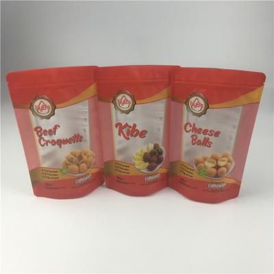 China Frosted Window 120micron VMPET Aluminum Foil  Bag CMYK for sale