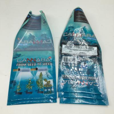 China Digital Printing ZIplock Cigar Tobacco Leaf Packaging Bags Plastic Mylar Packaging Bags Plastic CBD Pockets Wrappers for sale
