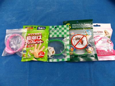 China Plastic Grip Seal Bags Clear Window For Kids Mosquito Repellent Bracelet for sale