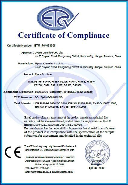 ce - Dycon Cleantec Co.,Ltd