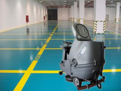 China Cleaning Company Washer Scrubber Dryer Machines , Hard Ground Walk Behind Floor Scrubbers for sale