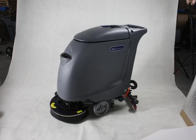China High Efficiency Hand Push Floor Scrubber Dryer Machine With 40L Clear Water Tank for sale