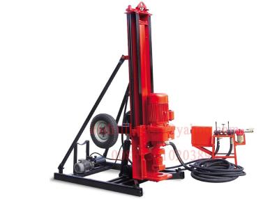 China Pneumatic Powered Rock Drilling Rig , Mobile Down The Hole DTH Drilling Machine for sale