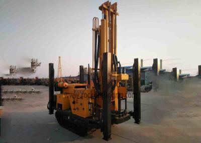 China 300m Crawler Mounted Hydraulic Water Well Drilling Machine 105 - 350mm Hole Diameter for sale