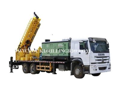 China Pozo de agua hidráulico montado camión de Dth que perfora a Rig Machine 6 x 4 en venta