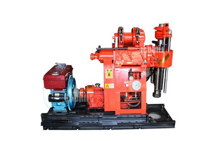 China Diesel Engine Portable Water Well Driller Skid Mounted Rotary 180m for sale