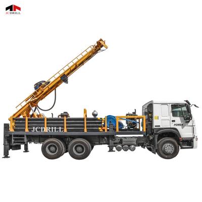 China Máquina montada caminhão do equipamento de perfuração do poço de água do furo do furo da broca do equipamento de perfuração CSD300 DTH à venda