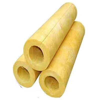 China Material de construcción del tubo del aislamiento térmico de las lanas de la fibra de vidrio en venta