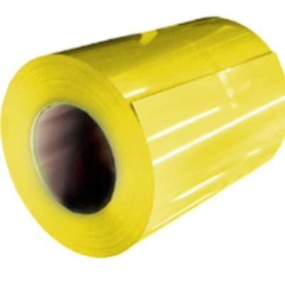 China Self Cleaning Yellow Prepainted Galvanized Steel 1250mm for sale