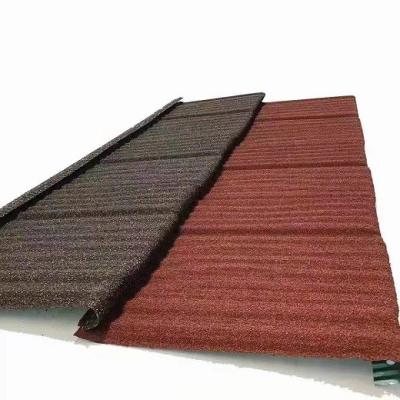 China Lightweight  Stone Coated  Galv Roofing Sheets , Galvanised Metal Roofing Sheets for sale