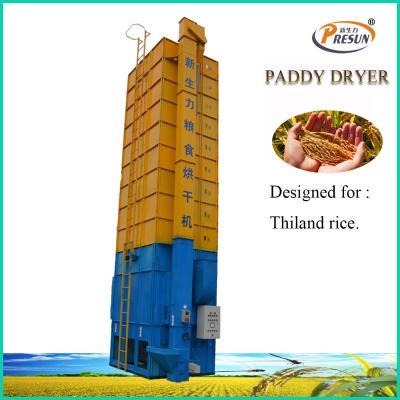 China Low Temperature Circulating Paddy Dryer Machine Biomass / Coal Furnace Drive for sale