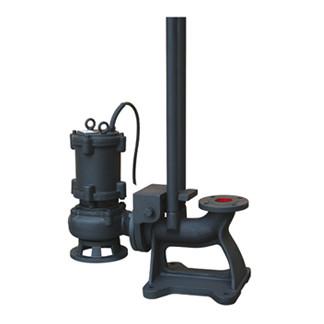 China WQ Series Submersible Sewage Pump With Coupling Residential Submersible Well Pump for sale