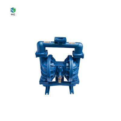 China Pneumatic Driven diaphragm pump/Double Diaphragm Pump(QBY) 0-0.8m3/h High Suction Head for sale