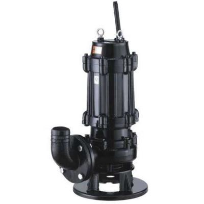 China wq series nonclog submersible sewage pump submersible pump dirty water 50m head cleanup sump pump for sale