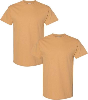 中国 Quick Dry Breathable Tee Shirts Printed Cotton Polyester Plus Size Custom Logo Men T Shirts 販売のため