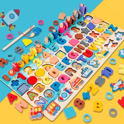 China Eductional Preschool Safe Toys Multi Color Logarithmic Board en venta