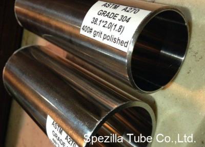 中国 注文のステンレス鋼の衛生管、ステンレス鋼の衛生管38.1 X 2.0MM 販売のため
