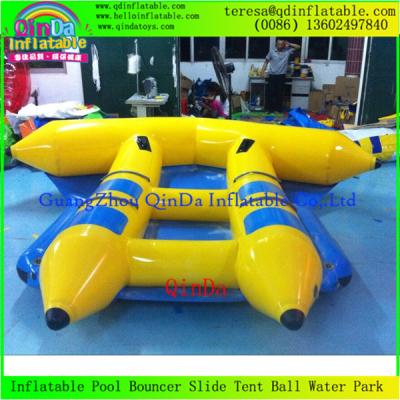 China Best Price High Quality Water Game For Adult And Kid Flying Fish Inflatable Banana Boats for sale